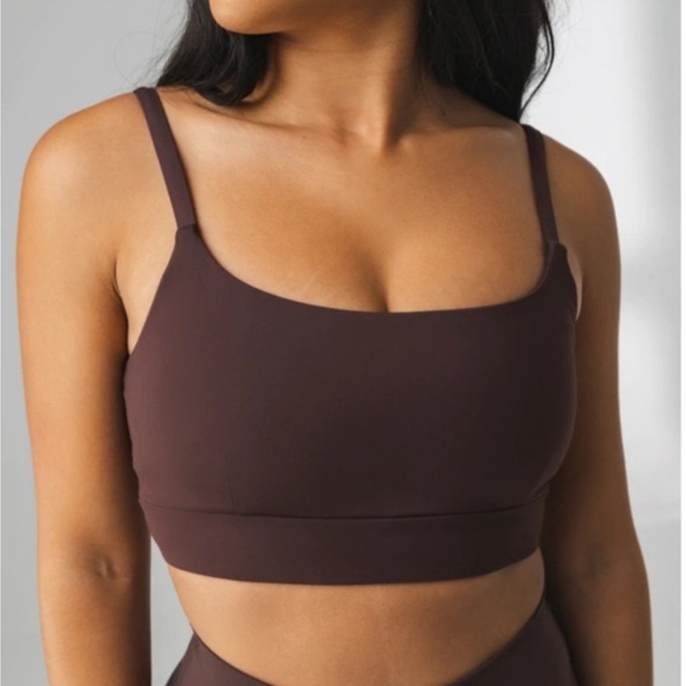 BALANCE ATHLETICA VITALITY BROWN IGNITE SPORTS BRA